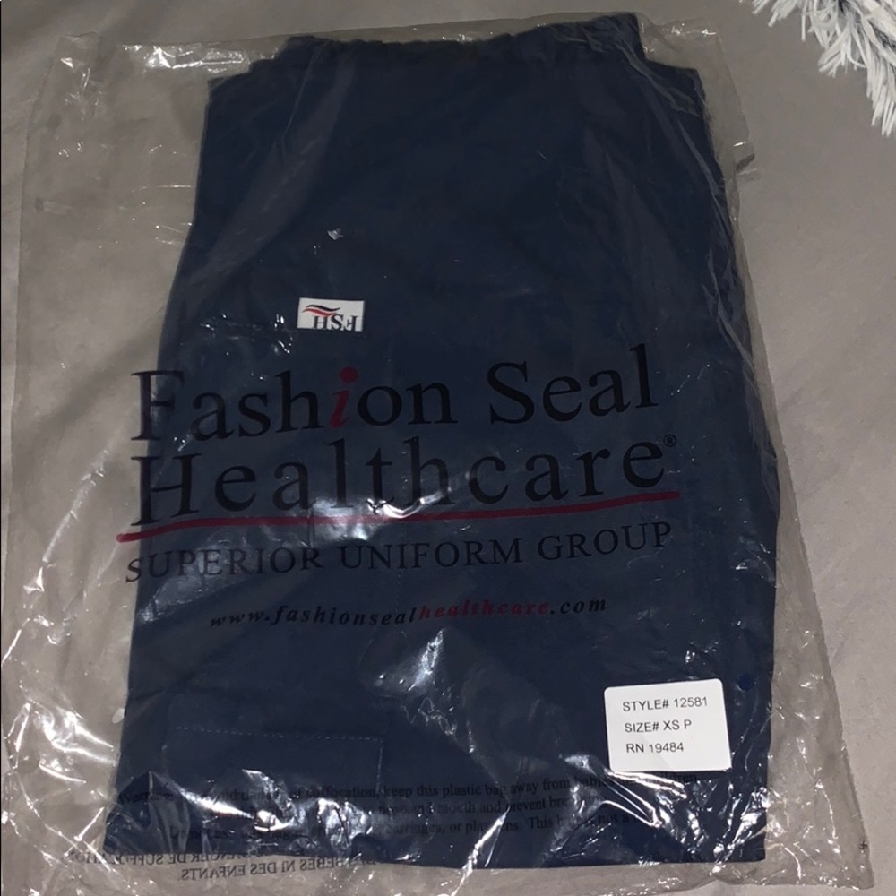 Fresenius Kidney Care straight leg scrub pants